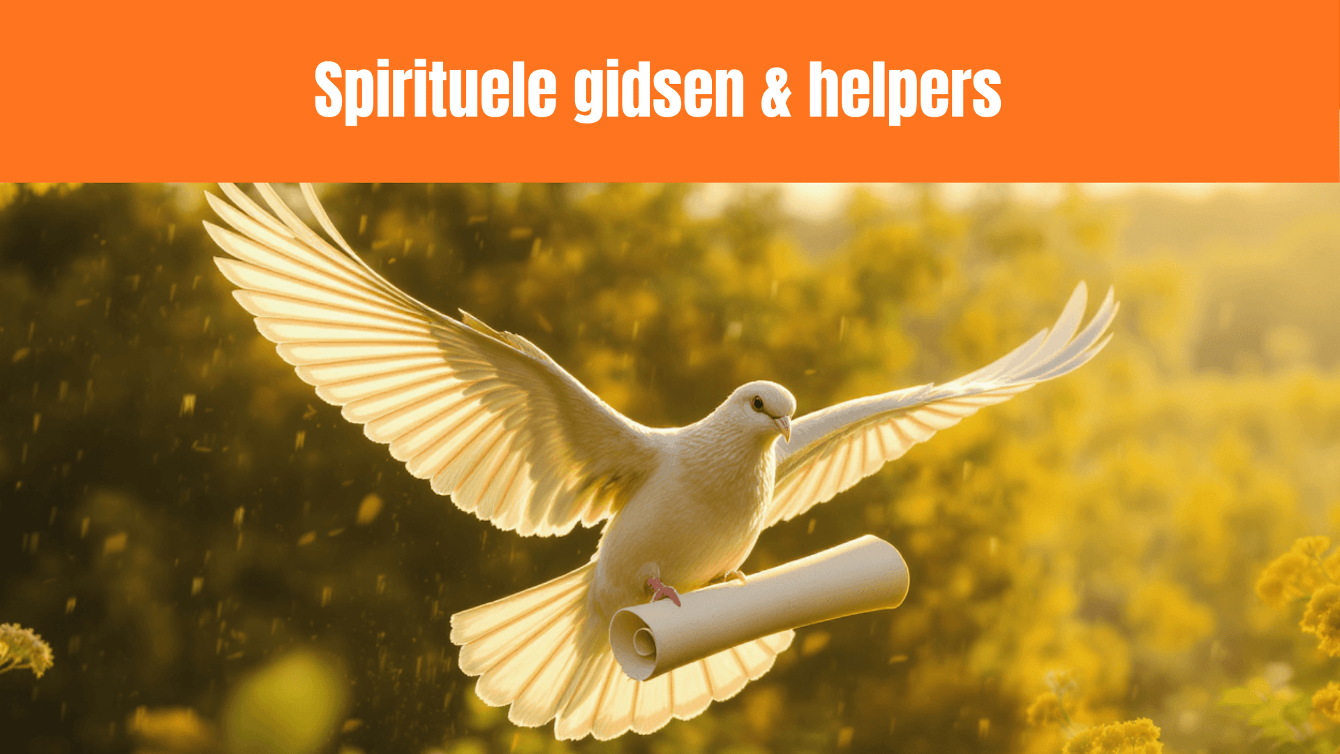 Spirituele gidsen en helpers